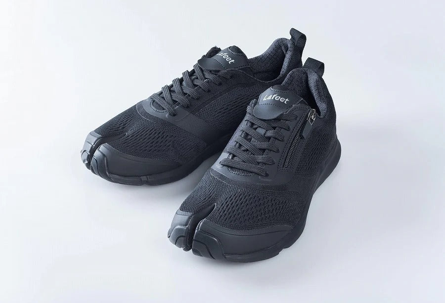 LAFEET VL07 – Tabi Sneakers with Hidden Lace Pocket & Zipper
