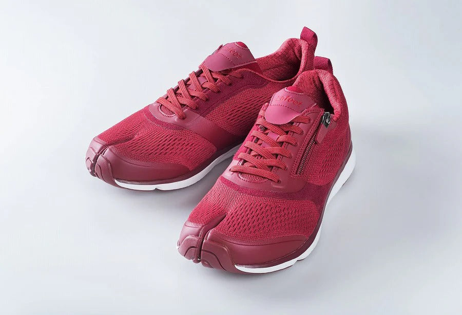 LAFEET VL07 – Tabi Sneakers with Hidden Lace Pocket & Zipper