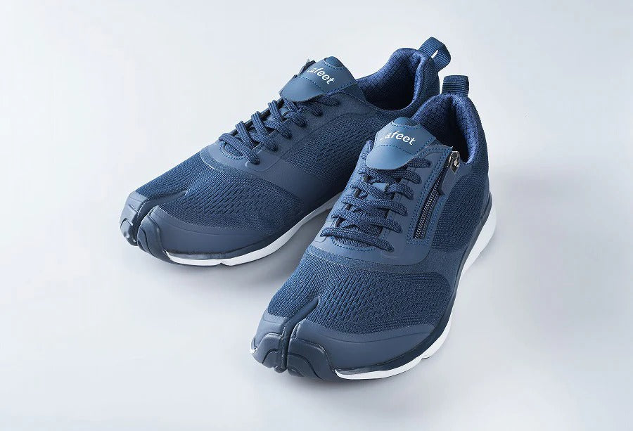LAFEET VL07 – Tabi Sneakers with Hidden Lace Pocket & Zipper